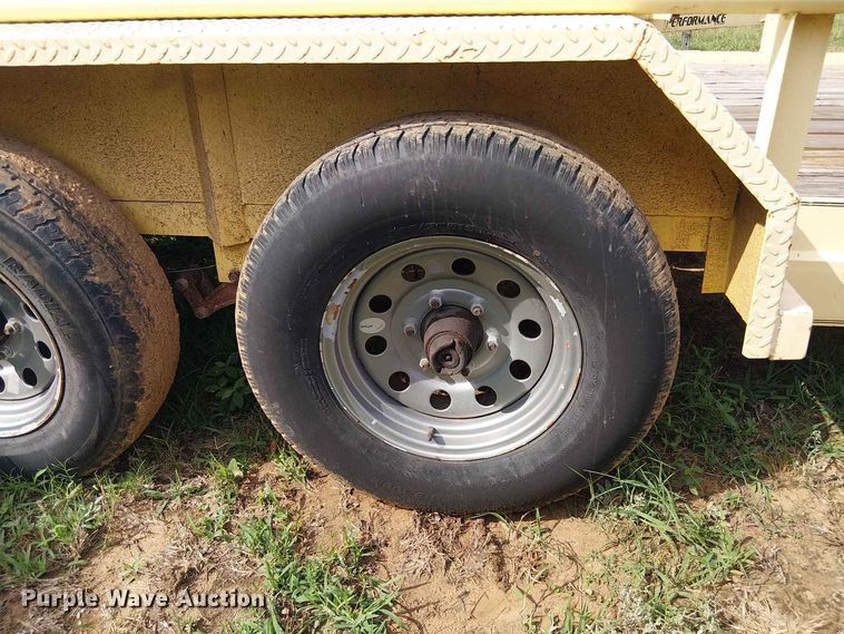 image for item EE1645 2016 Parker Performance utility trailer