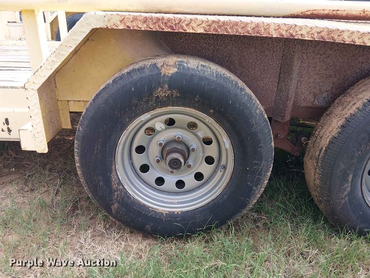 image for item EE1645 2016 Parker Performance utility trailer