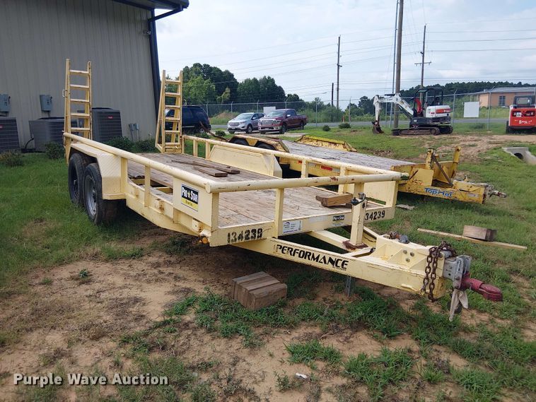image for item EE1646 2018 Parker Performance utility trailer