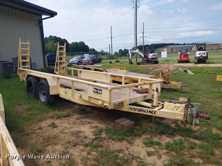 image for item EE1646 2018 Parker Performance utility trailer