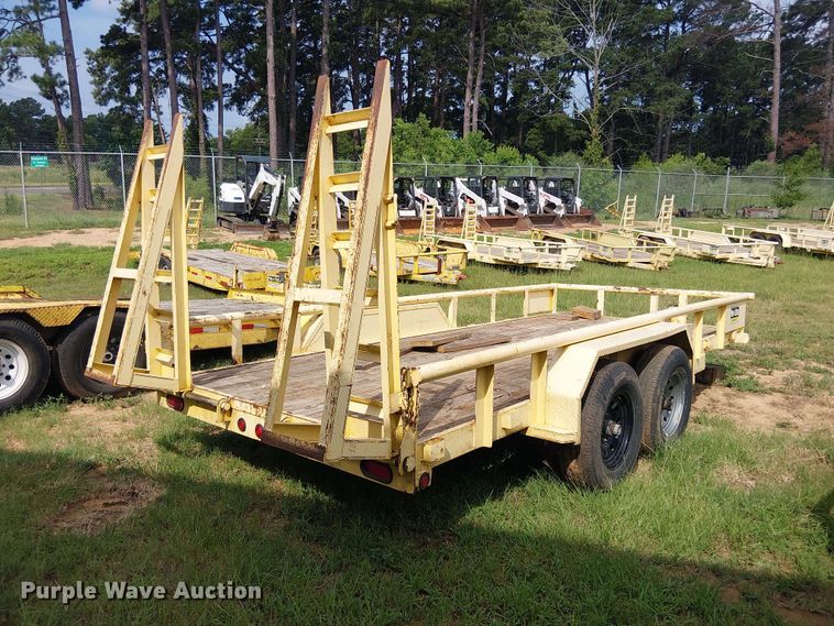 image for item EE1646 2018 Parker Performance utility trailer