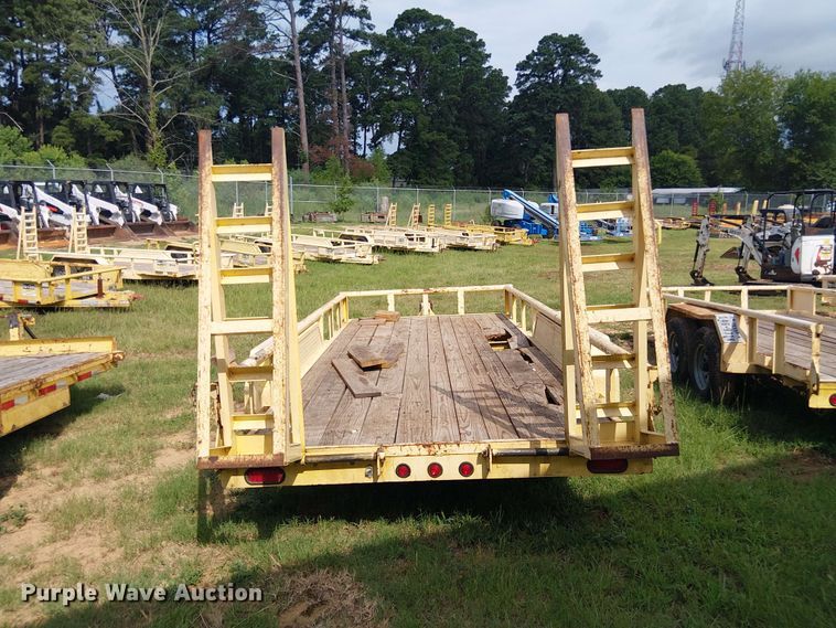 image for item EE1646 2018 Parker Performance utility trailer