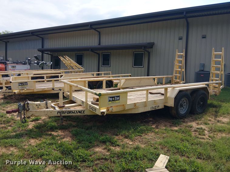 image for item EE1646 2018 Parker Performance utility trailer