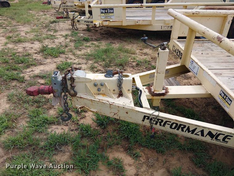 image for item EE1646 2018 Parker Performance utility trailer