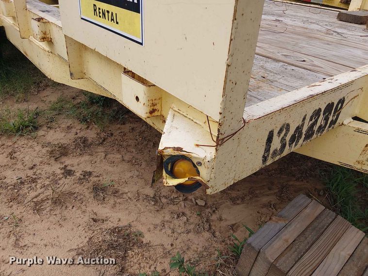 image for item EE1646 2018 Parker Performance utility trailer