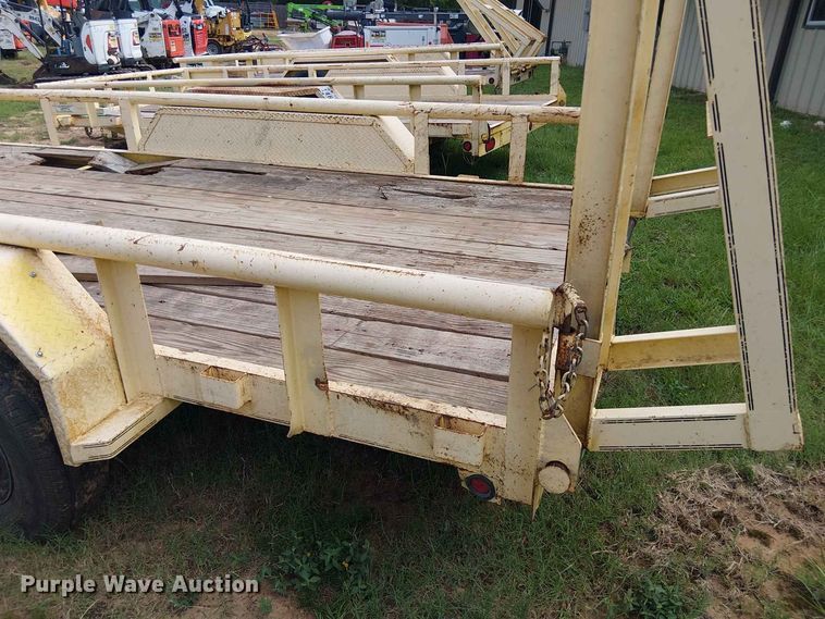 image for item EE1646 2018 Parker Performance utility trailer