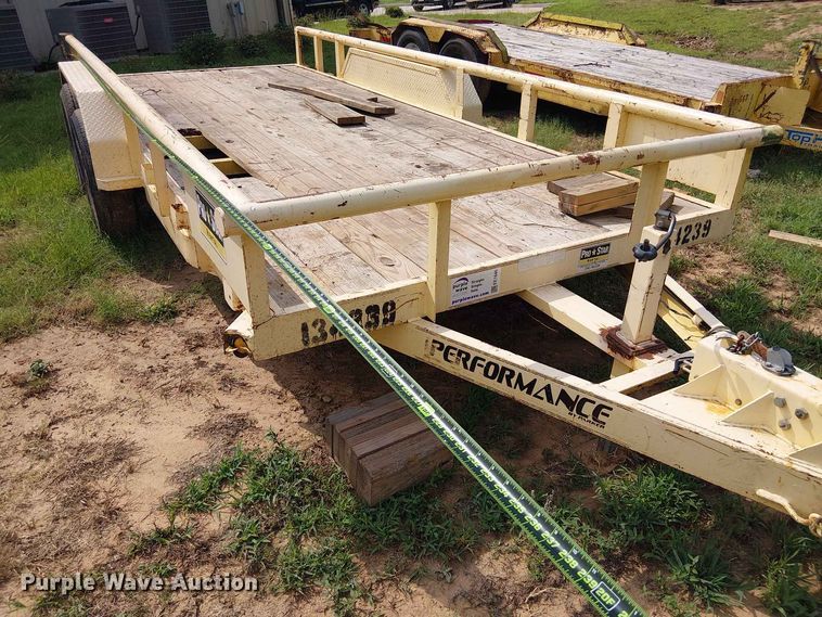 image for item EE1646 2018 Parker Performance utility trailer