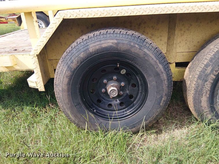 image for item EE1646 2018 Parker Performance utility trailer