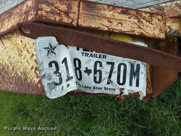 image for item EE1648 2020 Top Hat Utility Trailer utility trailer