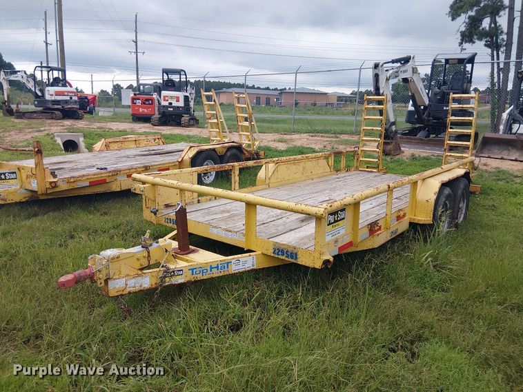 image for item EE1649 2019 Top Hat Utility Trailer utility trailer