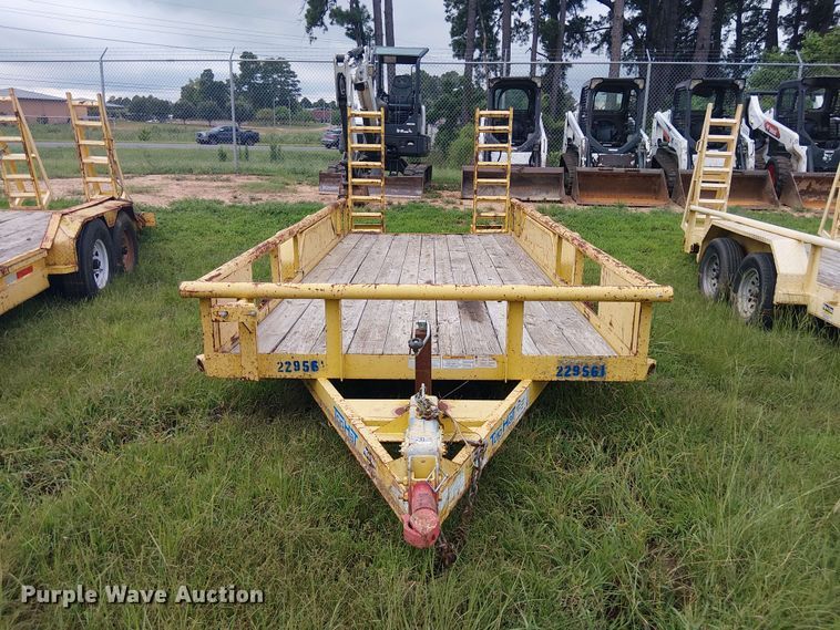 image for item EE1649 2019 Top Hat Utility Trailer utility trailer