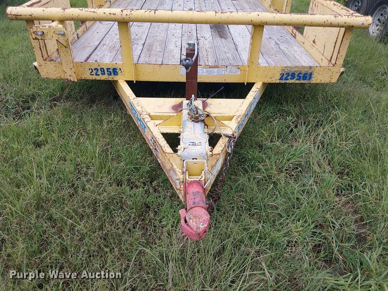 image for item EE1649 2019 Top Hat Utility Trailer utility trailer
