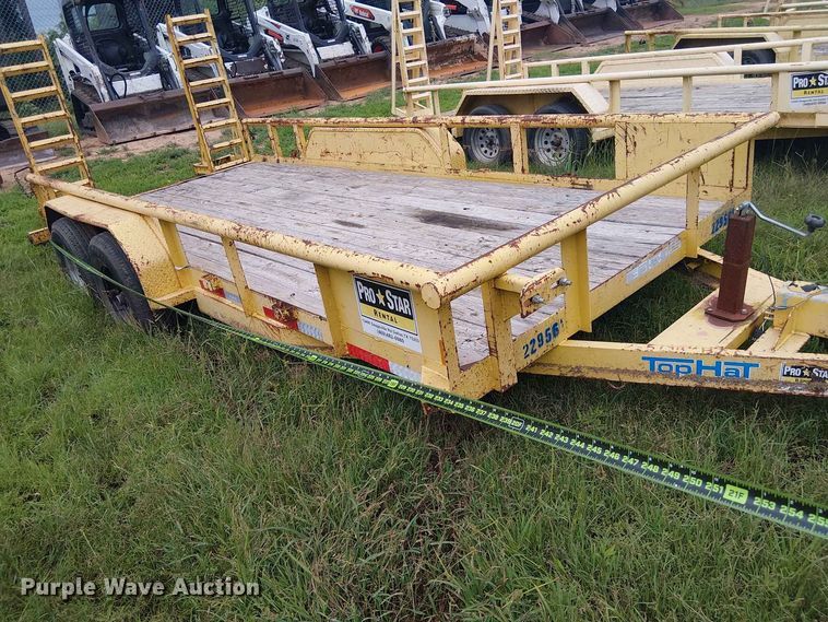 image for item EE1649 2019 Top Hat Utility Trailer utility trailer