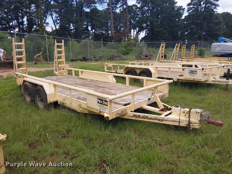 image for item EE1652 2018 Parker Performance utility trailer