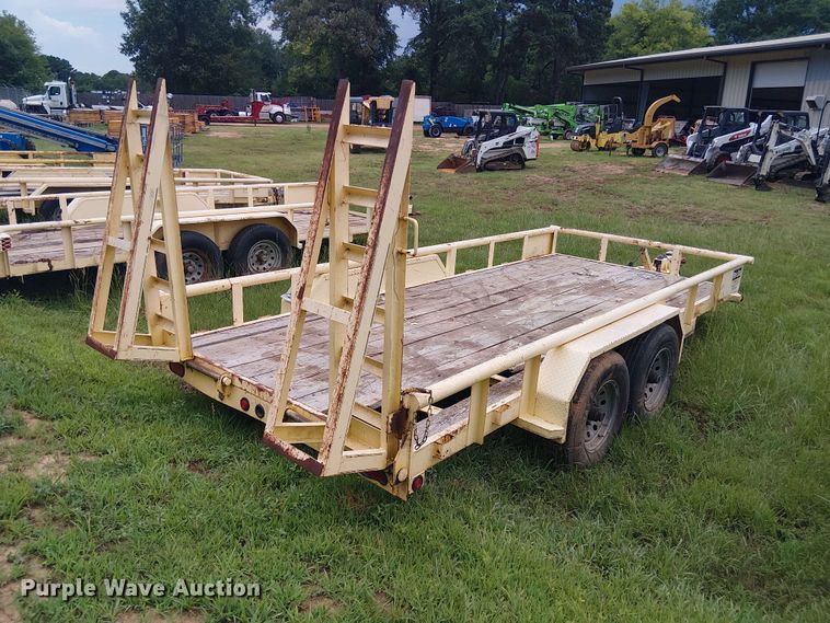 image for item EE1652 2018 Parker Performance utility trailer