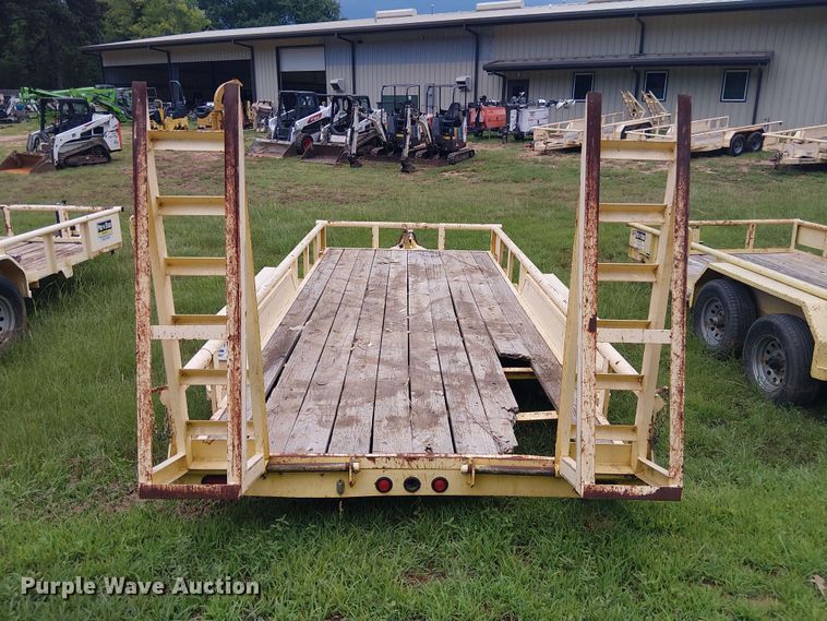 image for item EE1652 2018 Parker Performance utility trailer