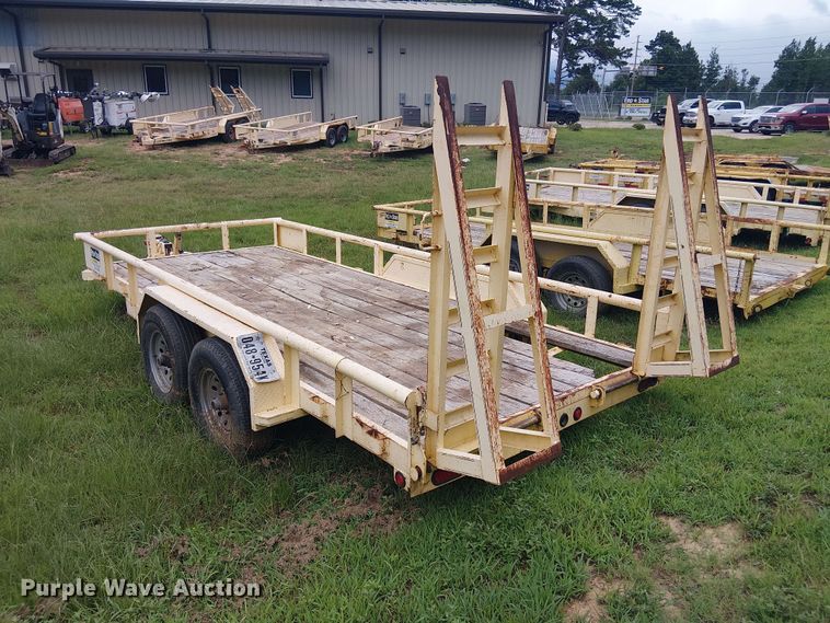 image for item EE1652 2018 Parker Performance utility trailer