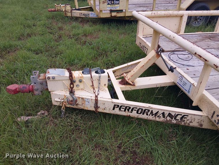 image for item EE1652 2018 Parker Performance utility trailer
