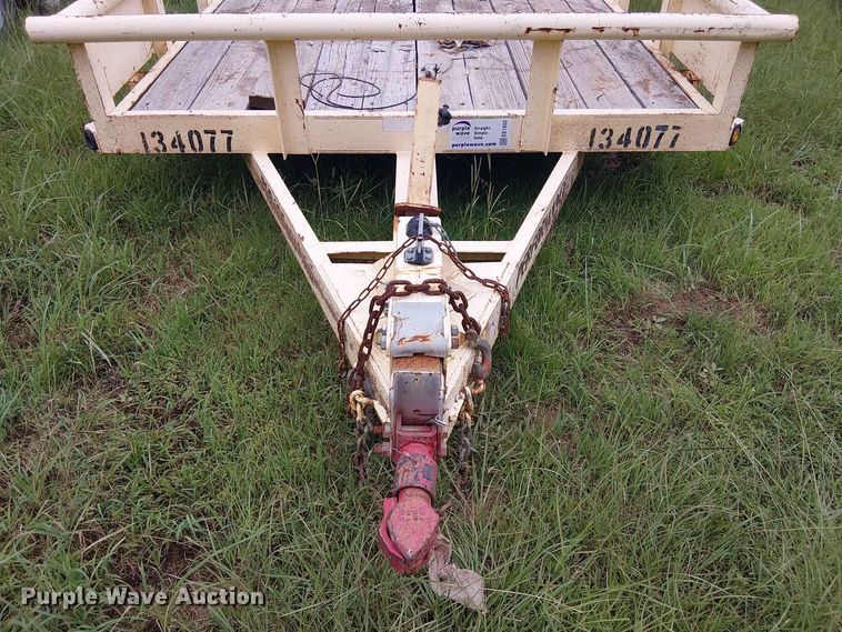 image for item EE1652 2018 Parker Performance utility trailer