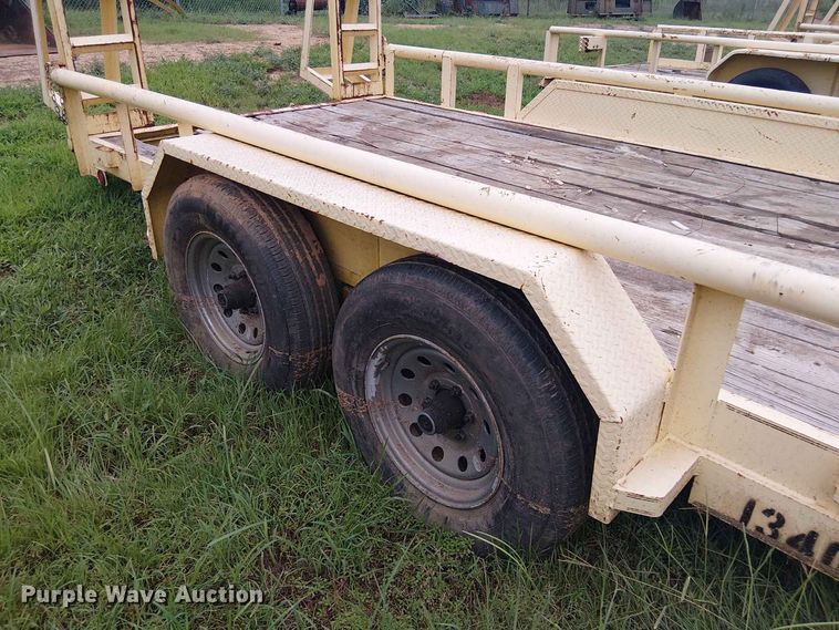 image for item EE1652 2018 Parker Performance utility trailer