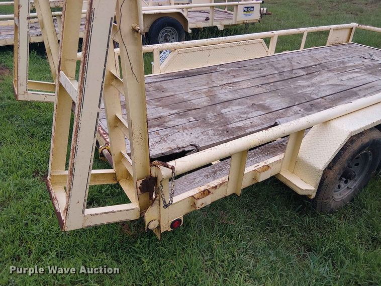 image for item EE1652 2018 Parker Performance utility trailer