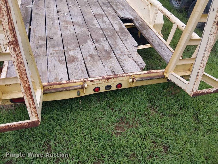 image for item EE1652 2018 Parker Performance utility trailer