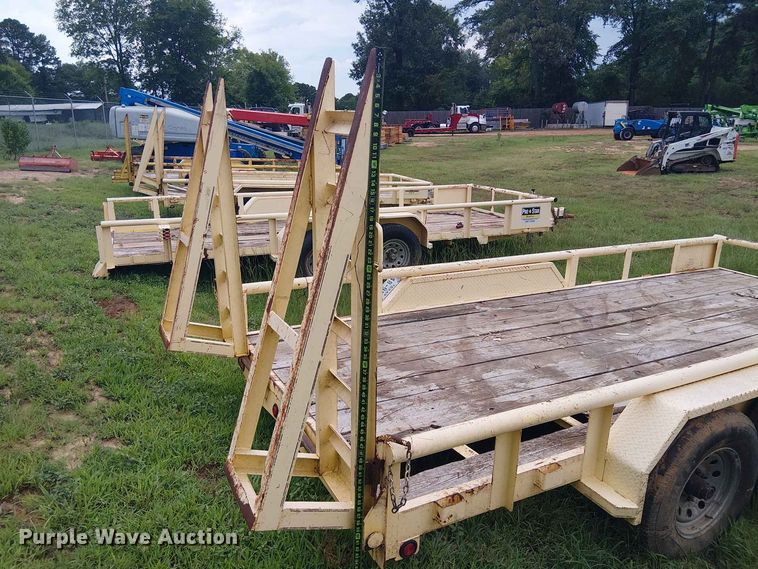 image for item EE1652 2018 Parker Performance utility trailer