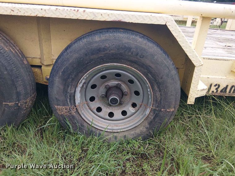 image for item EE1652 2018 Parker Performance utility trailer