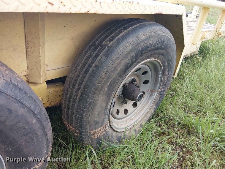 image for item EE1652 2018 Parker Performance utility trailer