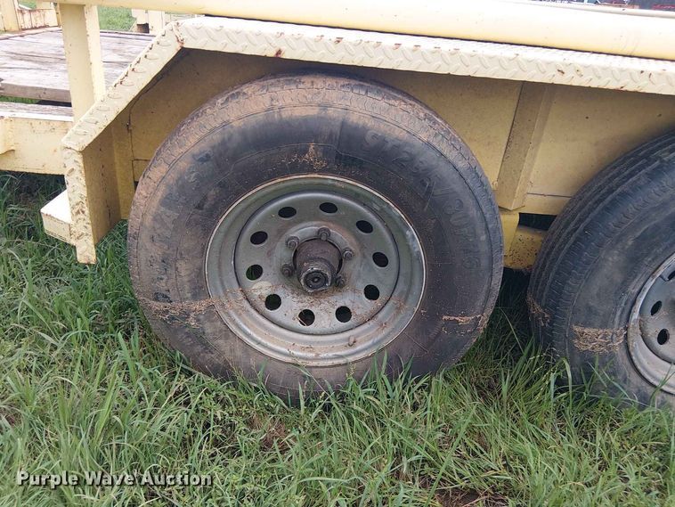image for item EE1652 2018 Parker Performance utility trailer