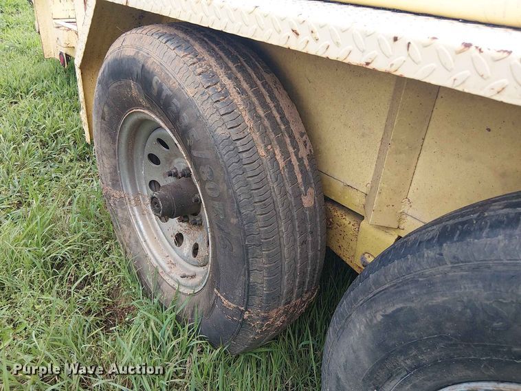 image for item EE1652 2018 Parker Performance utility trailer