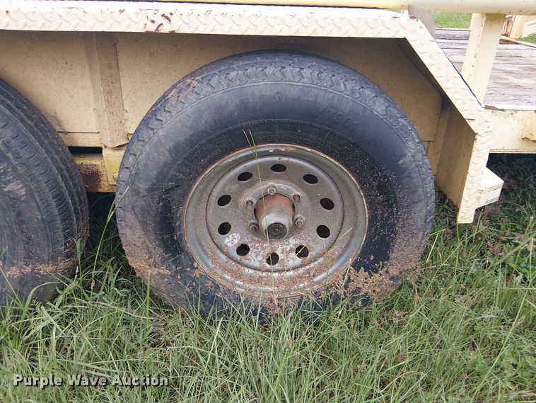 image for item EE1652 2018 Parker Performance utility trailer