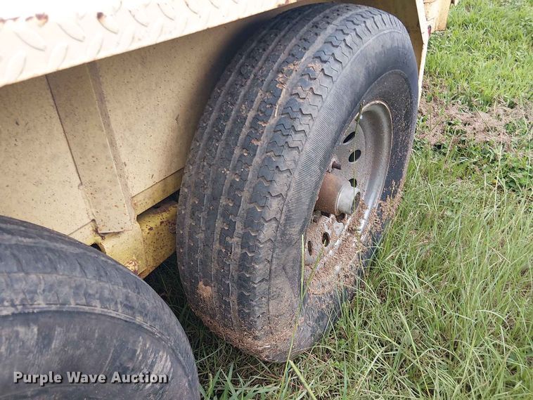 image for item EE1652 2018 Parker Performance utility trailer