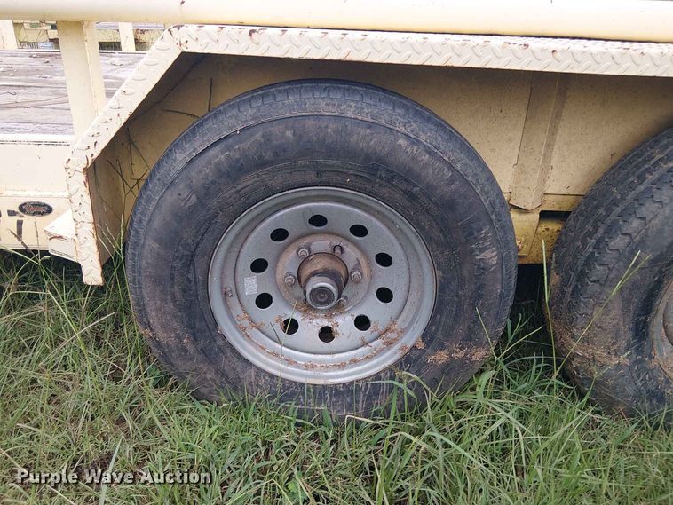 image for item EE1652 2018 Parker Performance utility trailer