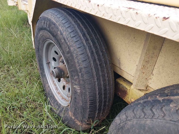 image for item EE1652 2018 Parker Performance utility trailer