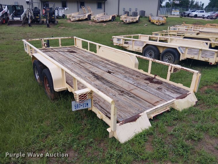 image for item EE1653 2012 Parker Performance utility trailer