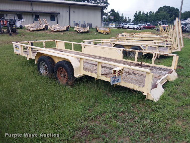 image for item EE1653 2012 Parker Performance utility trailer