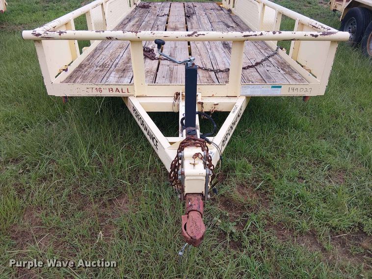 image for item EE1653 2012 Parker Performance utility trailer