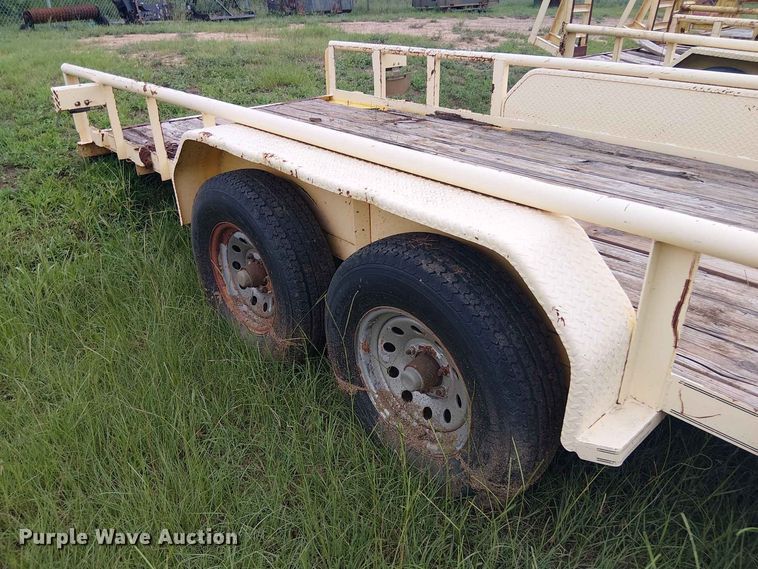 image for item EE1653 2012 Parker Performance utility trailer