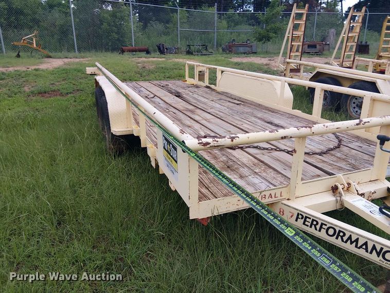image for item EE1653 2012 Parker Performance utility trailer