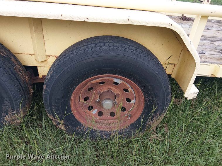 image for item EE1653 2012 Parker Performance utility trailer