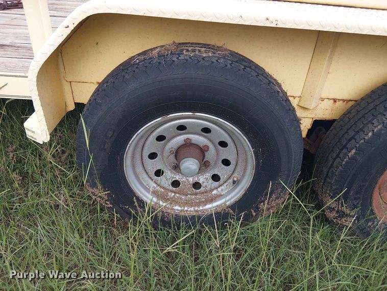 image for item EE1653 2012 Parker Performance utility trailer