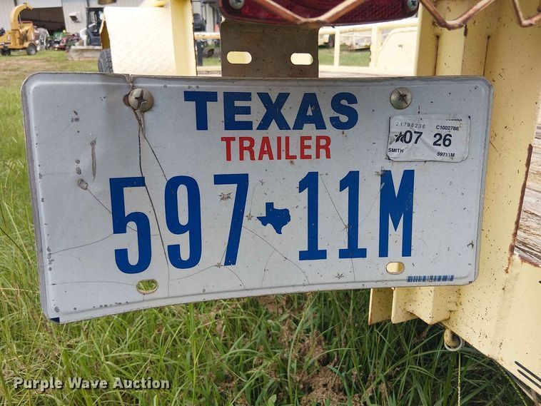 image for item EE1653 2012 Parker Performance utility trailer