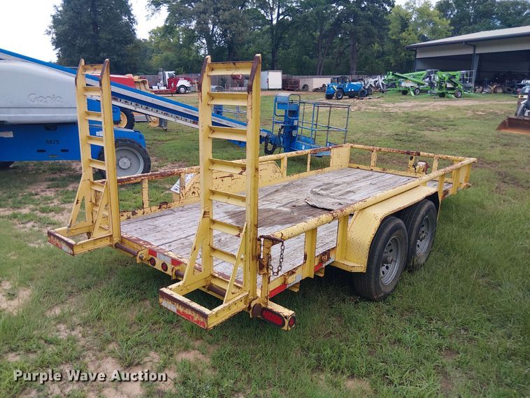 image for item EE1655 2019 Top Hat Utility Trailer 