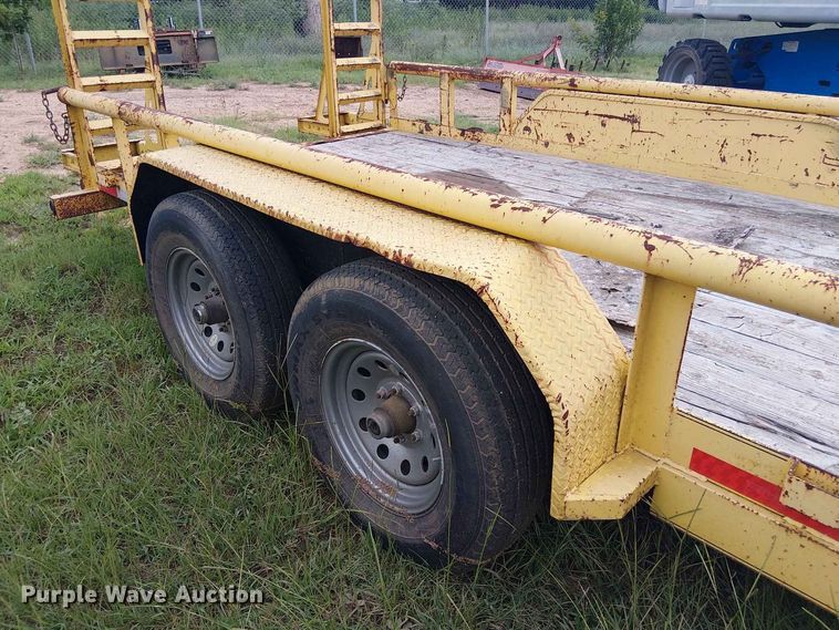 image for item EE1655 2019 Top Hat Utility Trailer 