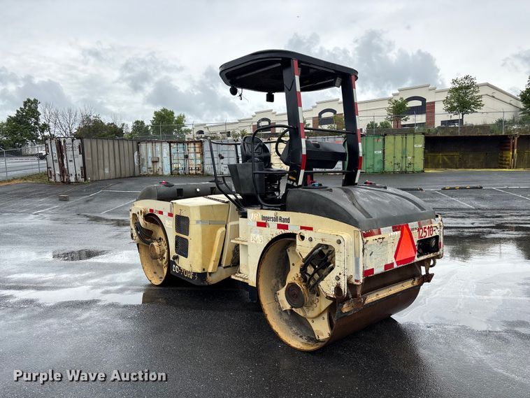 image for item EF1250 1998 Ingersoll Rand DD-70HF double drum vibratory roller