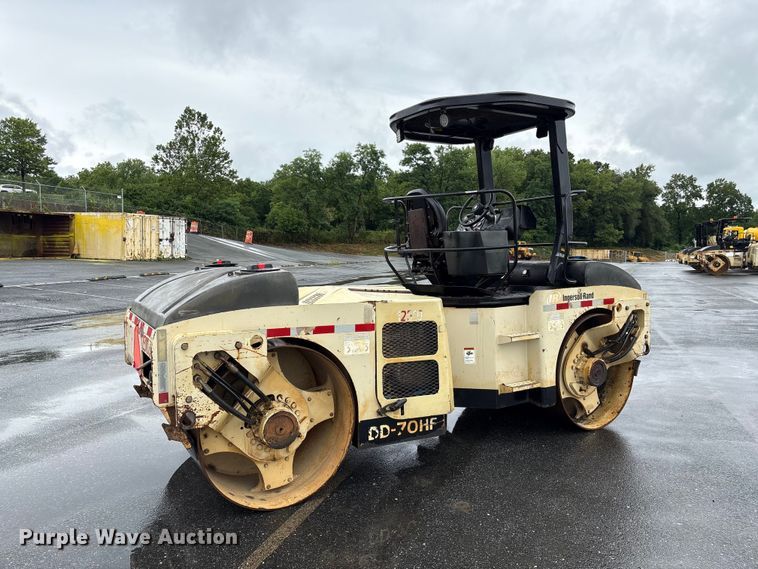 image for item EF1250 1998 Ingersoll Rand DD-70HF double drum vibratory roller