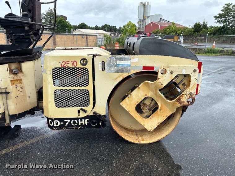 image for item EF1250 1998 Ingersoll Rand DD-70HF double drum vibratory roller