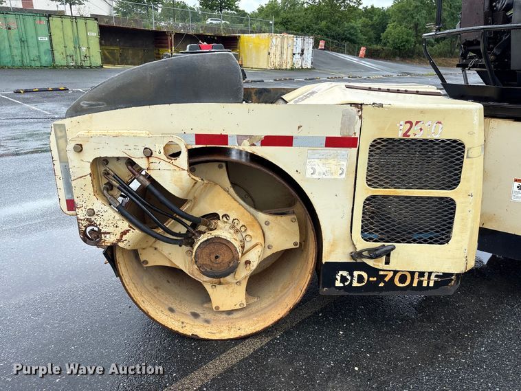 image for item EF1250 1998 Ingersoll Rand DD-70HF double drum vibratory roller