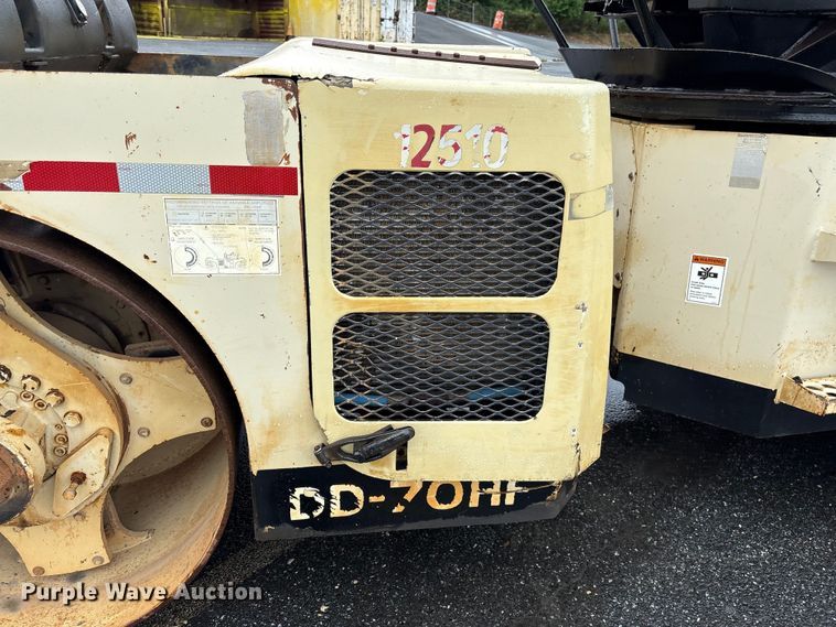 image for item EF1250 1998 Ingersoll Rand DD-70HF double drum vibratory roller